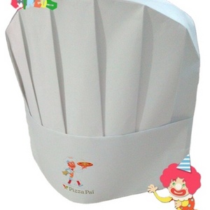 Manufacturer Custom Made Kids Size Logo Printing Children Chef Hats Disposable  Kid Chef Hat