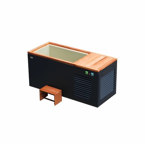 Customize Extra Large Cold Plunge With 2hp Water Chiller And Ozone Cedar For Ice Bath Cold Plunge Tub Optional