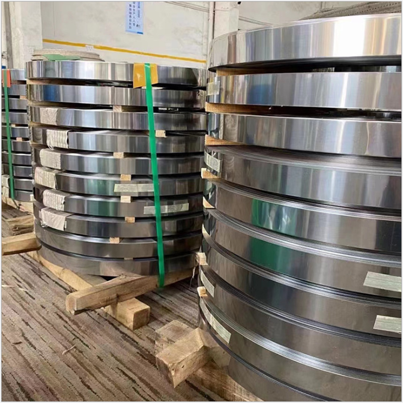 Cold Rolled Strip Coil Aisi 201 301 304 316 316l 410 421 430 SS Coil Stainless Steel Strip With 0.1mm 0.2mm 0.3mm 2mm 3mm Thick