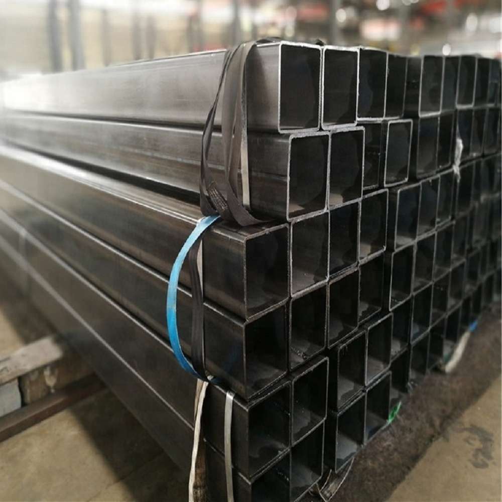 carbon square hollow steel tube 6x6 100x100x5mm / Square Hollow Tubular Steel Pipe