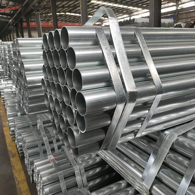 Fire fighting seamless ERW Sch 40 80 carbon steel galvanized steel pipe welded 6M tube