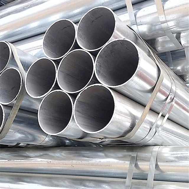 Fire fighting seamless ERW Sch 40 80 carbon steel galvanized steel pipe welded 6M tube