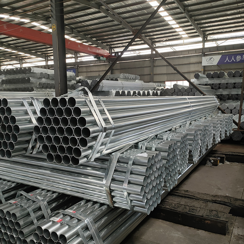 Fire fighting seamless ERW Sch 40 80 carbon steel galvanized steel pipe welded 6M tube