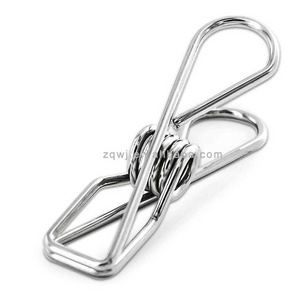 20Pcs Stainless Steel Clothespins 2.56 Inch Multicolor Wire Clip Binder Clip Laundry Clips for Clothes Snack Washcloth Picture