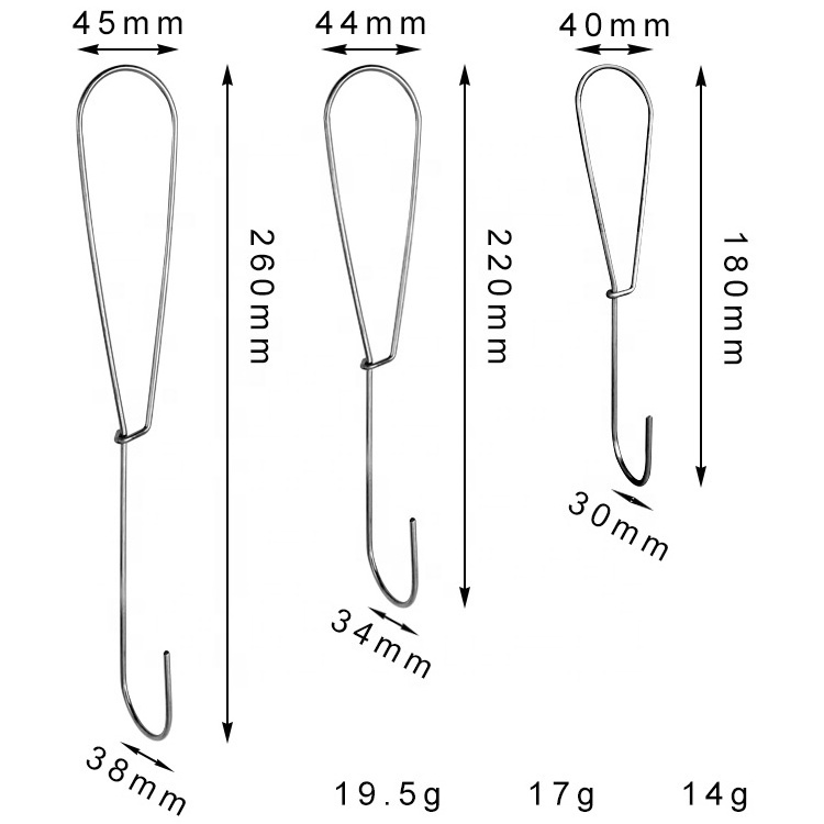 Sturdy Metal Hangers Template Hooks Sewing Pattern Hook for Organizing and Storing Clothing Patterns and Blocks