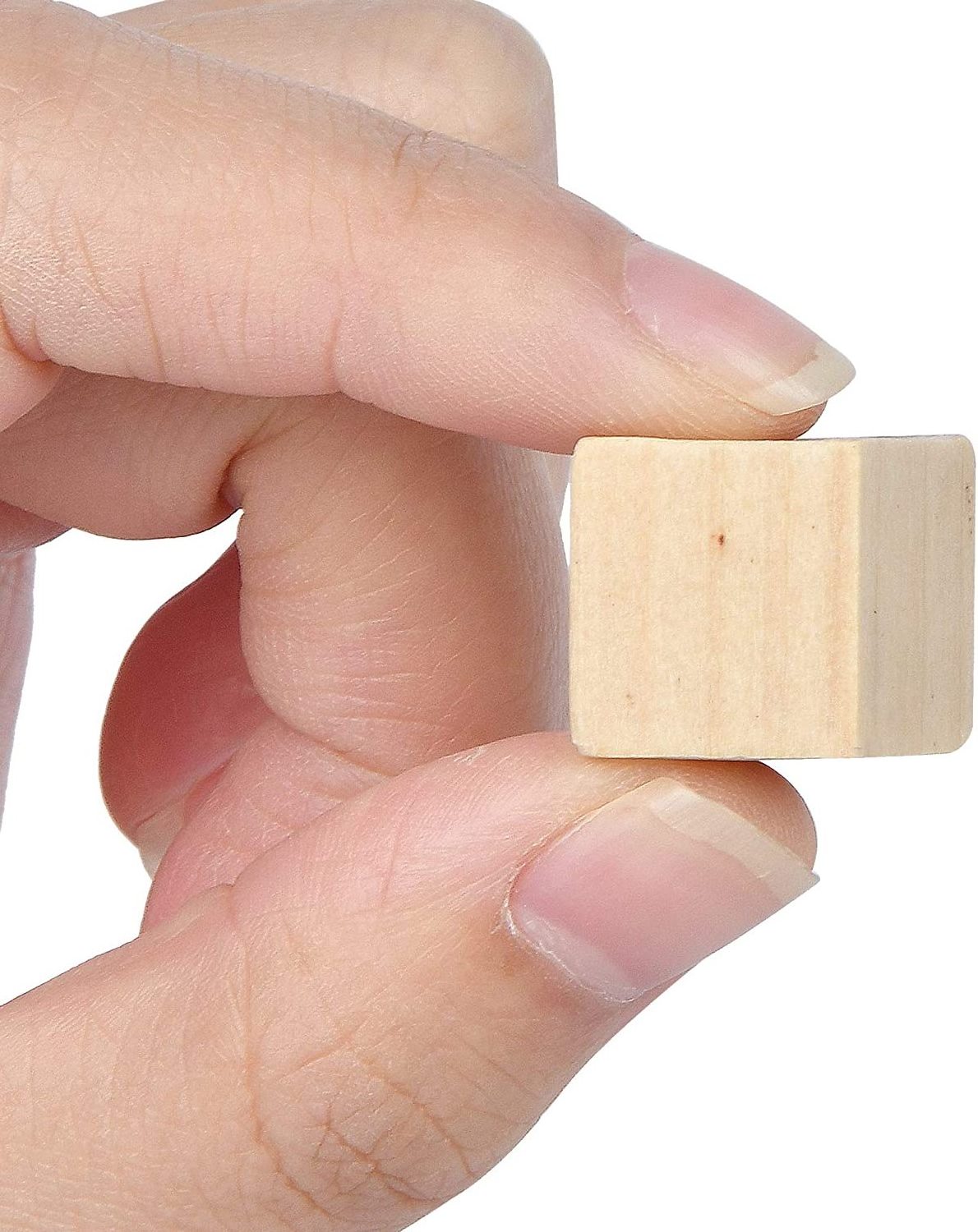 10mm to 50mm Unfinished Wooden Blocks  for Crafts and DIY projects