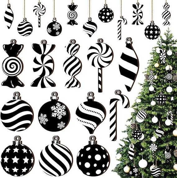 Christmas tree decoration wooden hanging New Year's home decoration, party supplies