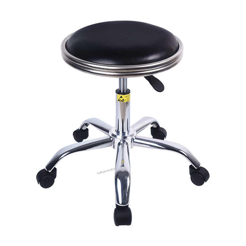 PU Leather Laboratory Stool Medical Medical Bar Office Dental Swivel Esd Laboratory Chair Lab Chair