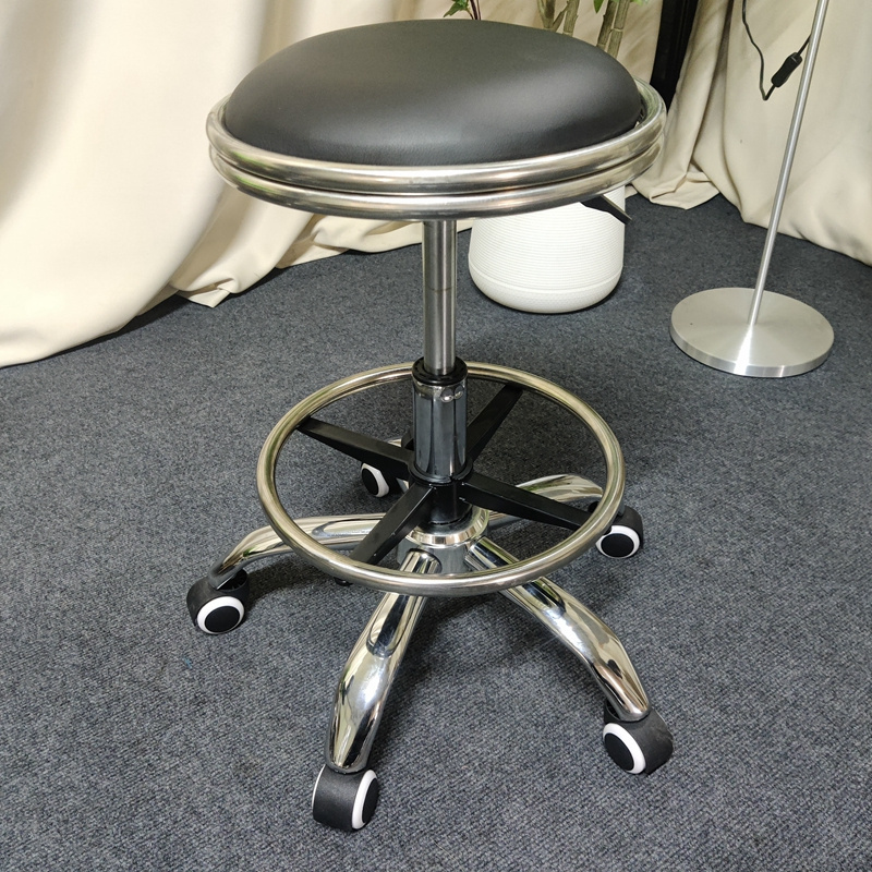 PU Leather Laboratory Stool Medical Medical Bar Office Dental Swivel Esd Laboratory Chair Lab Chair