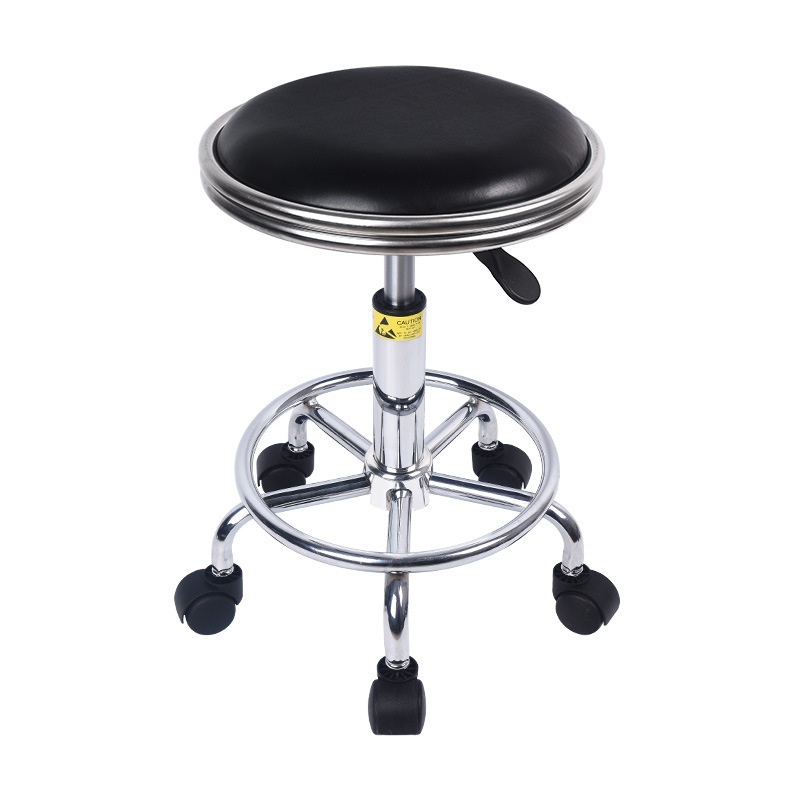 PU Leather Laboratory Stool Medical Medical Bar Office Dental Swivel Esd Laboratory Chair Lab Chair