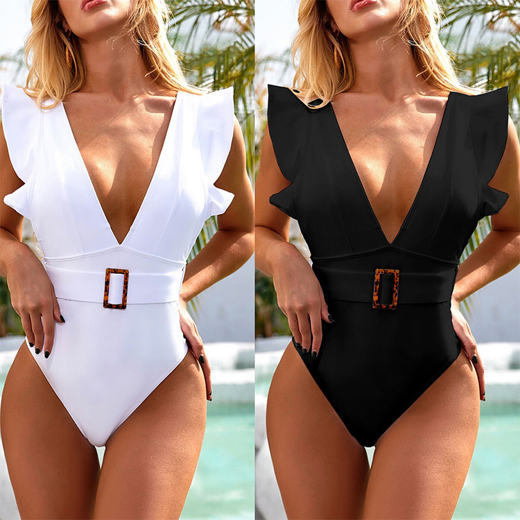 Women's Swimwear Sexy One Piece Swimsuit Tummy Control Traje De Bano Mujer Bikini&Beachwear Maillot De Bain Femme Bathing Suit