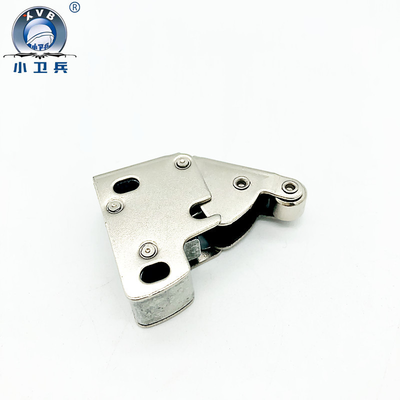 Stainless Steel Metal Access Hatch Snap Touch Latch And Furniture Cabinet Cupboard Push Latch