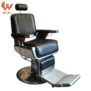 Modern salon hydraulic pump vintage red luxury barber shop salon chair professional barber chair for sale