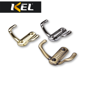 Wholesale Furniture Hardware Bedroom Clothes Metal Hooks Zinc Alloy Coat And Hat Wall Hook