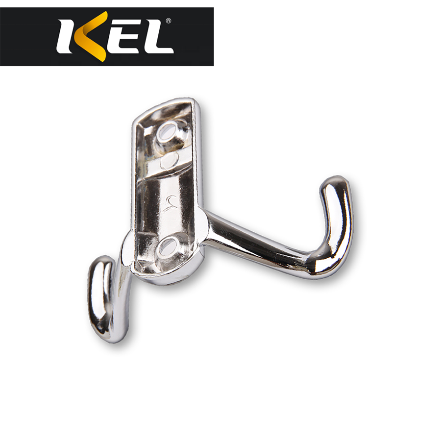 Wholesale Furniture Hardware Bedroom Clothes Metal Hooks Zinc Alloy Coat And Hat Wall Hook