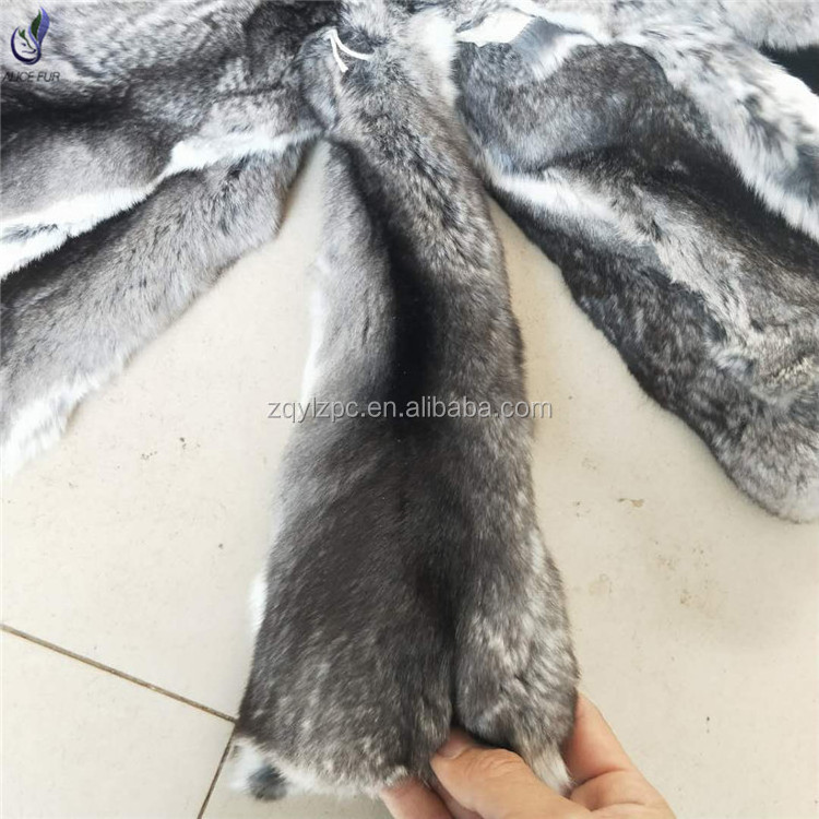 ALICEFUR Wholesale chinchilla fur skin cheap prices real natural chinchilla fur pelts for sale