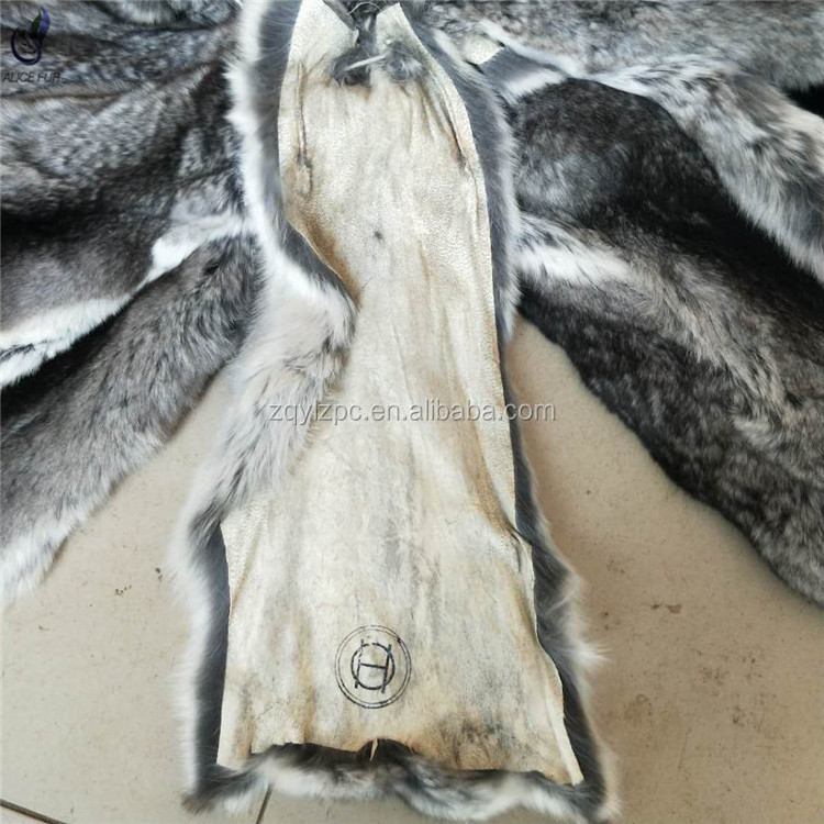 ALICEFUR Wholesale chinchilla fur skin cheap prices real natural chinchilla fur pelts for sale