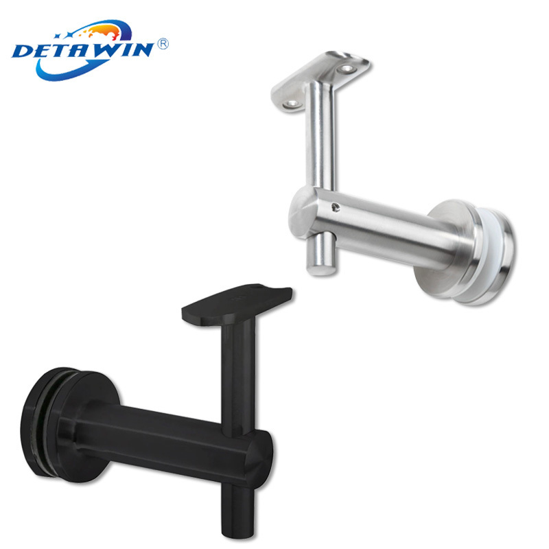 Factory Price 304/316 Stainless Steel Glass Handrail Bracket For Apartment Indoor Outdoor Railing Fitting