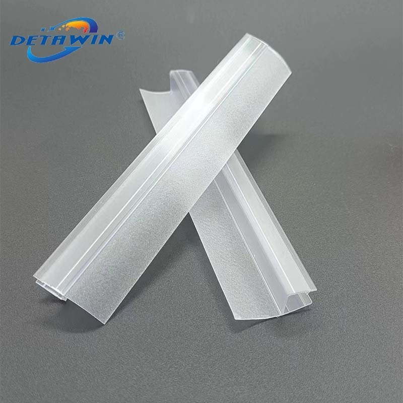 Best Selling Bathroom Waterproof Strip  Pvc Rubber Guard Clear Plastic Glass Door Sealing Strip