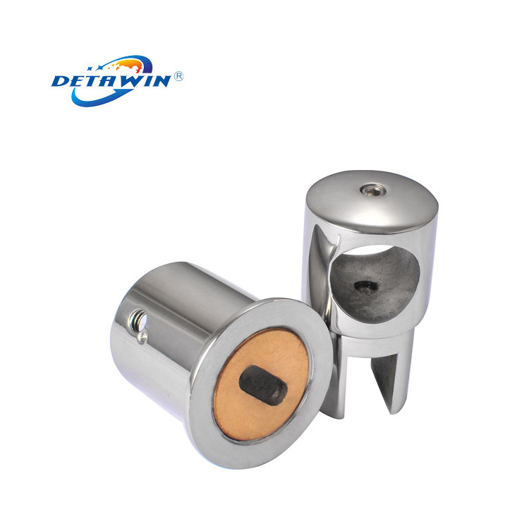 Stainless Steel 19 mm 25 mm Glass Round Tube Pipe Connector  Shower  Room Door Tube Corner Connector