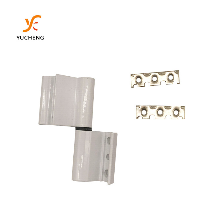 Custom Sliding Door Hinge Hardware Accessory Furniture Round Corner Spring Aluminium Window Hinge