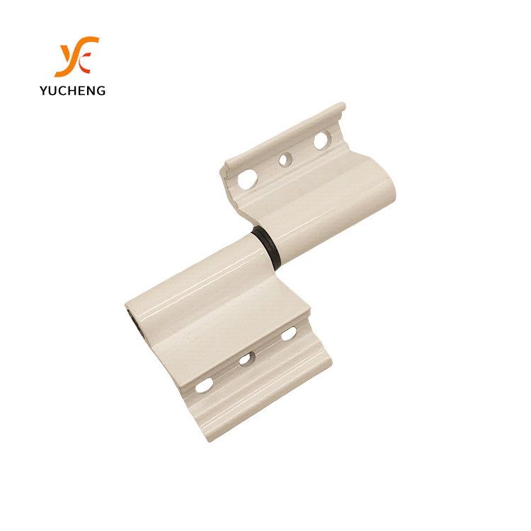 Custom Sliding Door Hinge Hardware Accessory Furniture Round Corner Spring Aluminium Window Hinge