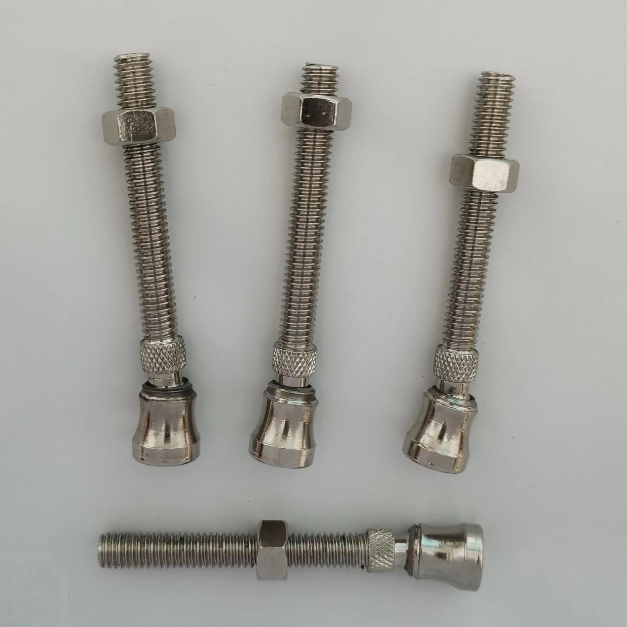 Qingdao Zhurui Customized D15/20/25/30/32/50mm Thread 5/16''-18,3/8''-16,3/4''-10,1/2''-13,5/8''-11 Swivel Knurled Leveling Feet