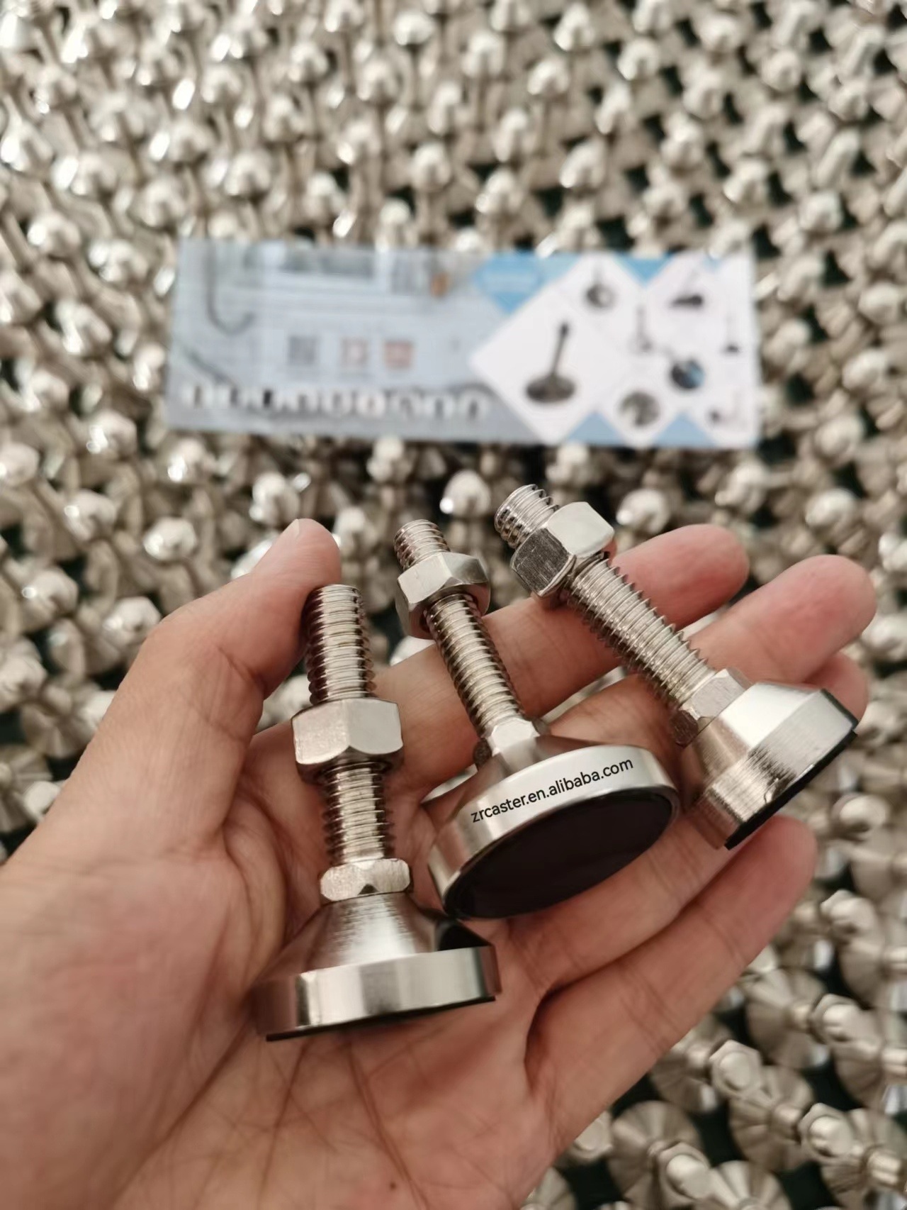 M6/M8/M10/M12/M16/20/M24/M30 Customized Sizes Heavy Duty Furniture Stud Adjustable Feet Leveling Mounts Metal Thread Stem