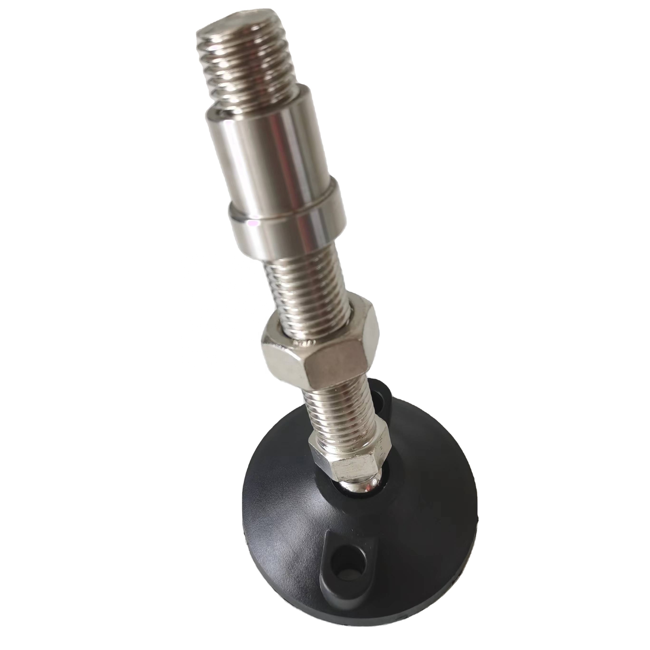 Customized Metric Thread M10 M12 M14 M16 M20 M24 Or Thread 3/8-16 1/2--13 Leveling Foot Adjustable Glide Leveling Feet