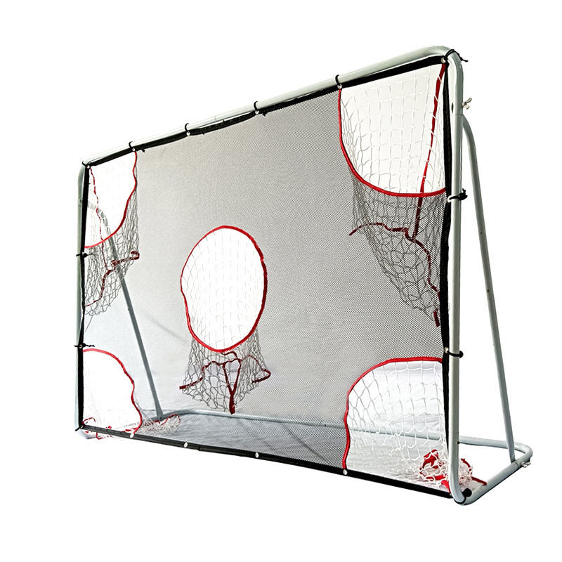 Customized Target net with three holes  6*4ft 12*6ft 16*7ft soccer goal target net Portable Football Shooting Target Goal