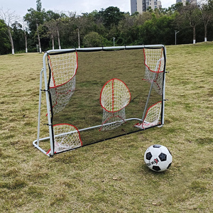 Customized Target net with three holes  6*4ft 12*6ft 16*7ft soccer goal target net Portable Football Shooting Target Goal