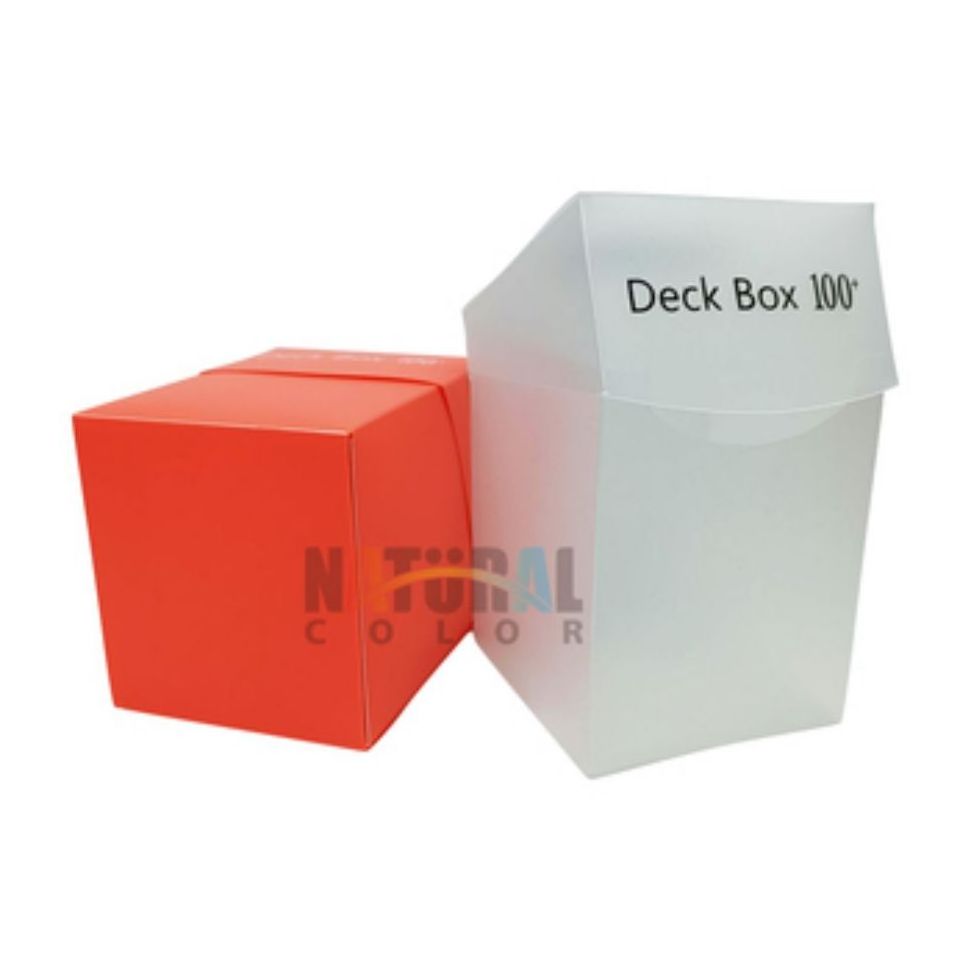 Custom Plastic Thickness Card Playing Magic Board Yugioh Game Poker Top Loader Storage Deck Box