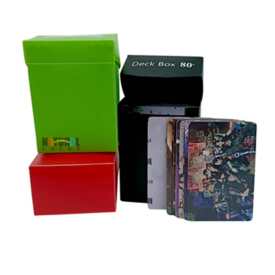 Durable Plastic MTG Yugioh Game Case Keep Cards Safe Storage Deck Packaging Box