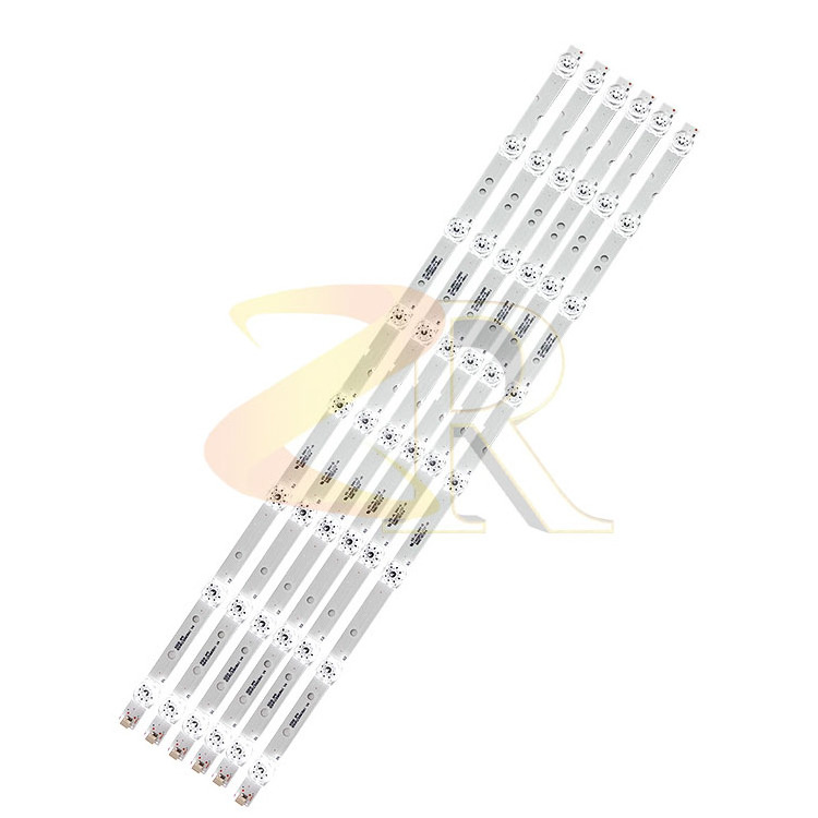 6PCS/SET 65INCH LED TV Backlight Lamp Strips For TCL 65V2 65F6 D65A6 65D6-6_8-3030 65HR 330M08A41 V2 V4 TV Backlight Strip