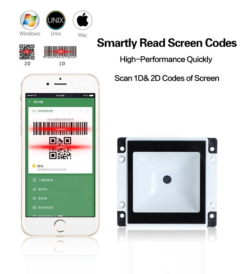 OEM &ODM Contactless QR Code & RFID Readers 125khz 13.56mhz Wiegand QR Code qr code Door Lock Access Controller