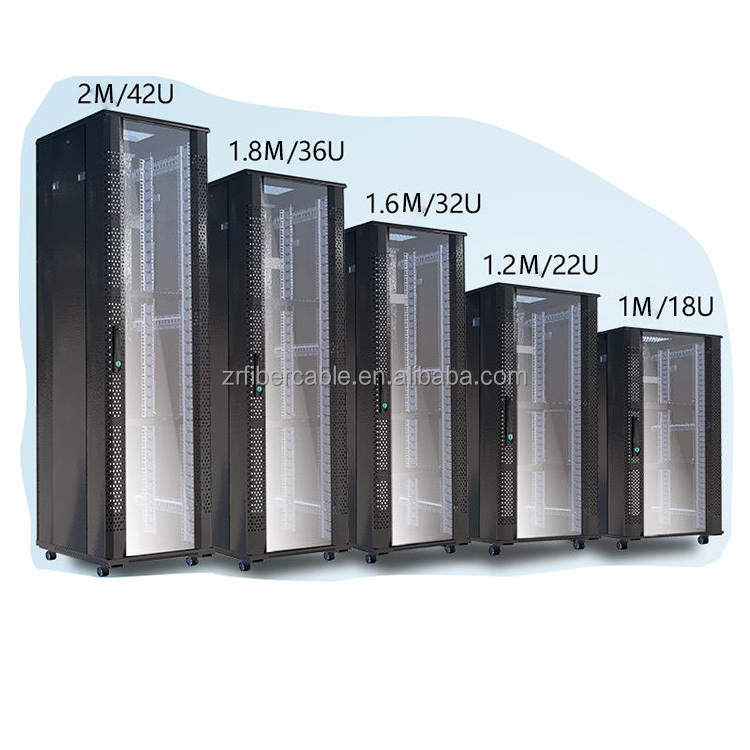 9u Server Case Rack 3u 4u 6u Mini Switch Network CCTV Cabinet 12 15 18 22 26 27 32 42 47 48 U Server Rack With Drawer