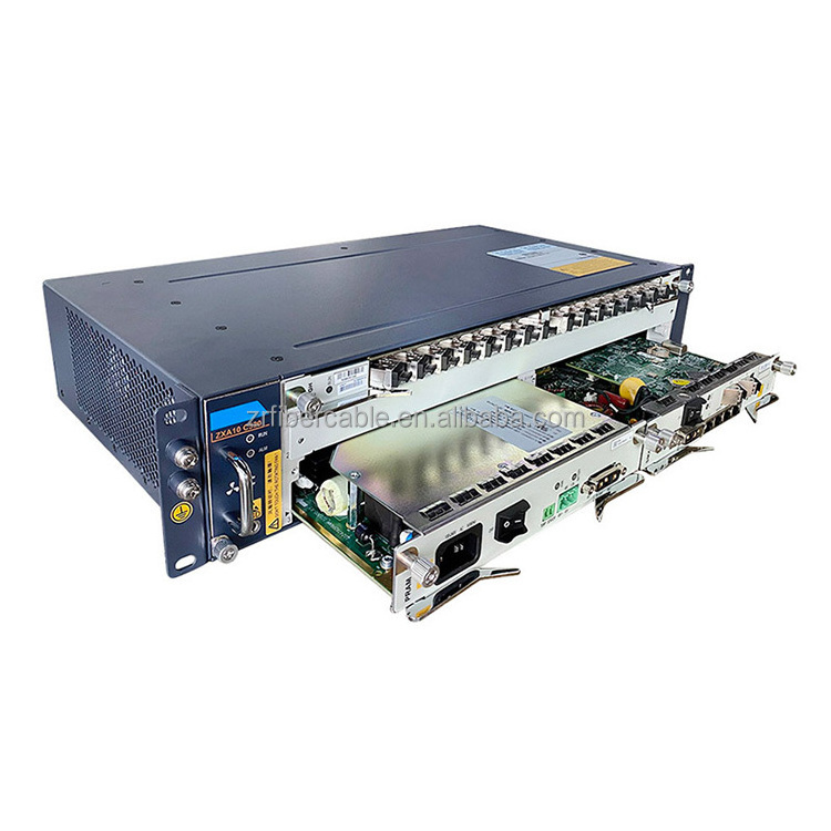 New OLT ZXA10 C320 C300 2U Optical Line Terminal Equipment GPON 1GE 10GE SXMA A10*2 Card With DC Power Supply