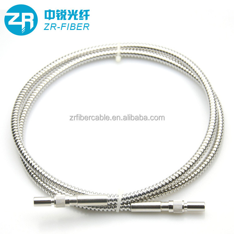 High Power Laser Quartz sma 905 patch cord 200um 400um Medical fiber optic connector sma905