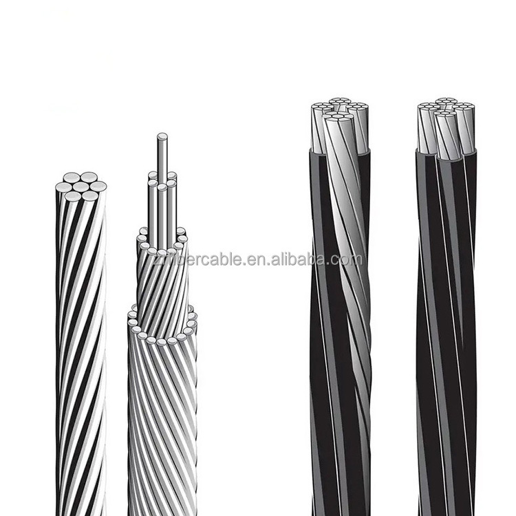 16mm To 250mm2 Acsr /aac/aaac Conductor 795mcm Overhead Conductor Aluminum Electrical Wire manufacturer