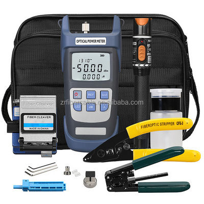 Portable Ftth Fiber Optic Tool Kit Drop Wire Fiber Optic Terminal Kits Fiber Optic Cleave Tool