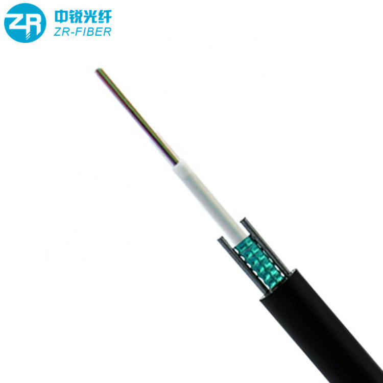 Shenzhen Manufacturer price G652d gyxtw 6 core Direct Buried single mode fiber optic cable