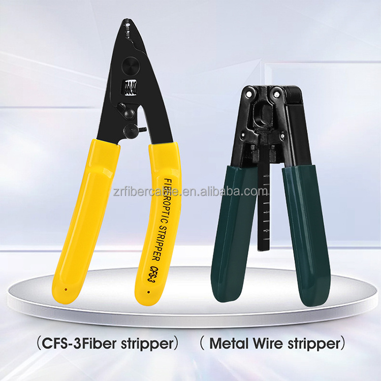 Portable Ftth Fiber Optic Tool Kit Drop Wire Fiber Optic Terminal Kits Fiber Optic Cleave Tool