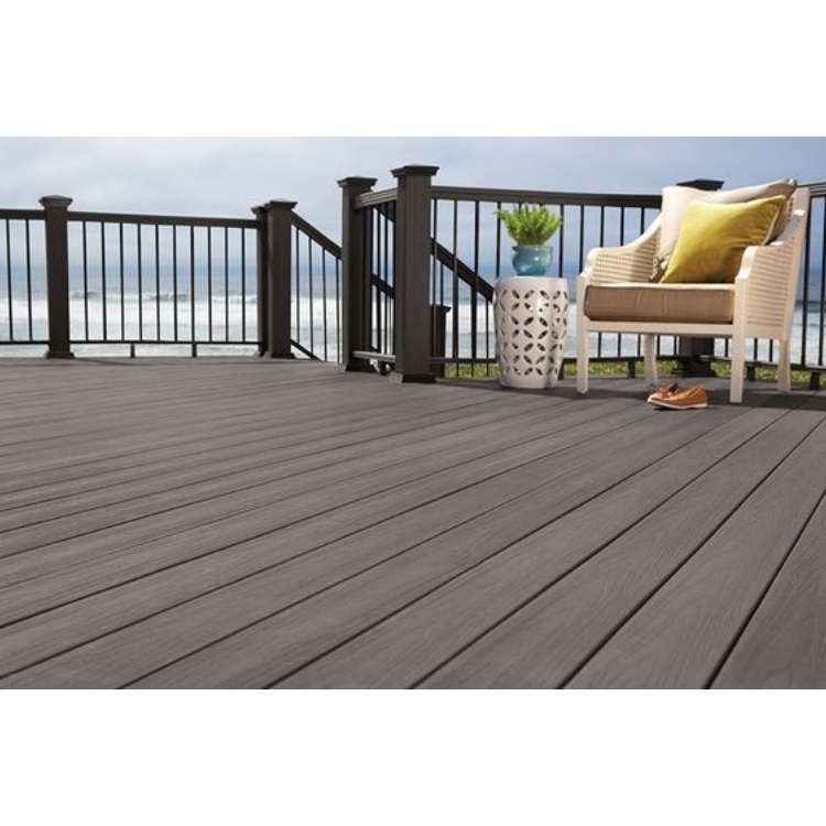 High quality 3d embossed anti-slip swimming pool white composite wpc decking/flooring/boards for roof