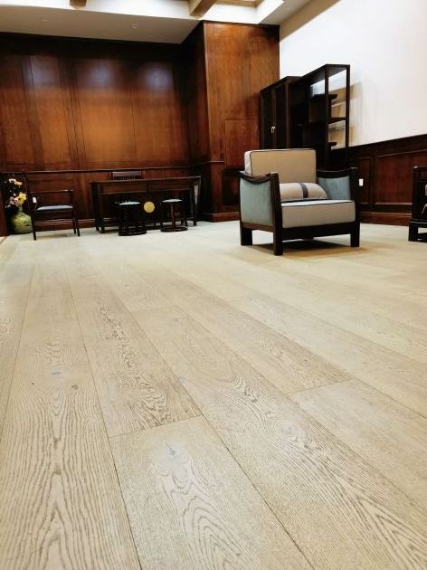 Gernmany White Oak  Wood Plank Parquet Floor Engineered Wood Flooring