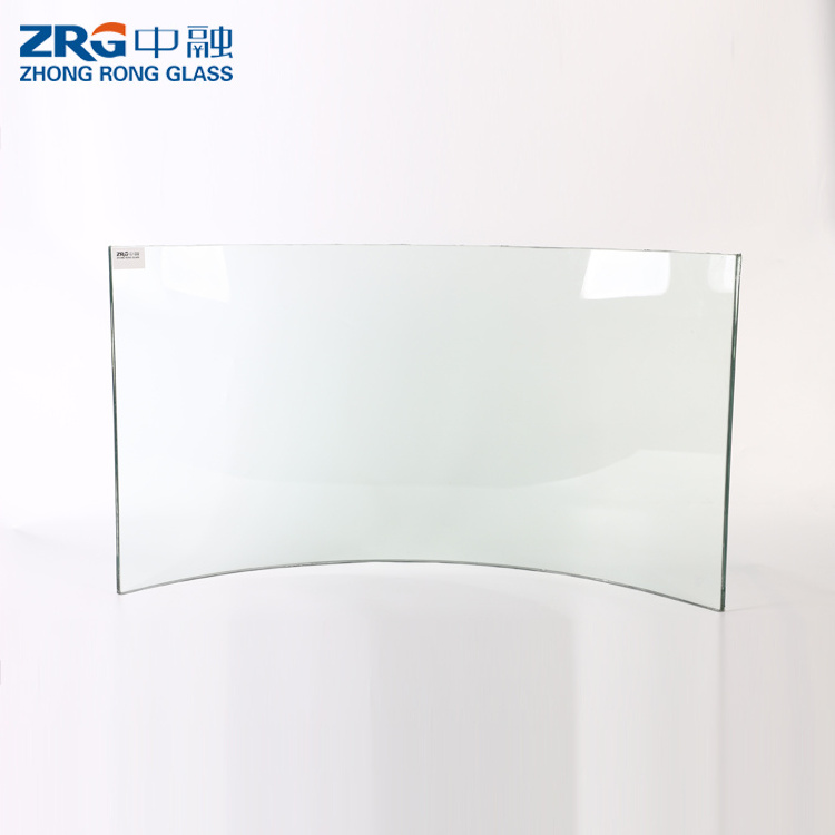 professional building glass factory supply clear CURVED TEMPERED GLASS