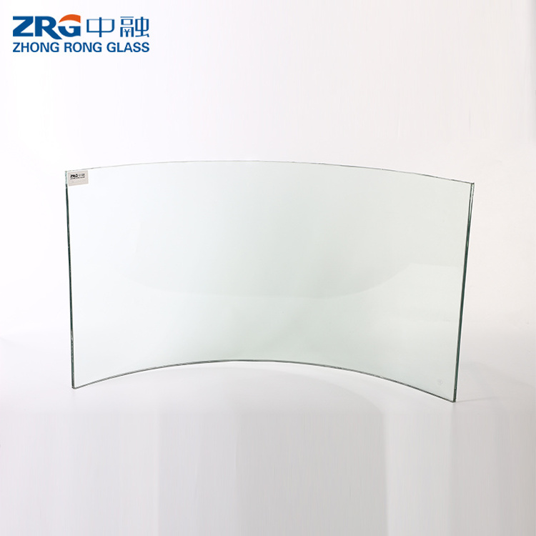 China professional building glass factory tempered laminated curved glass price