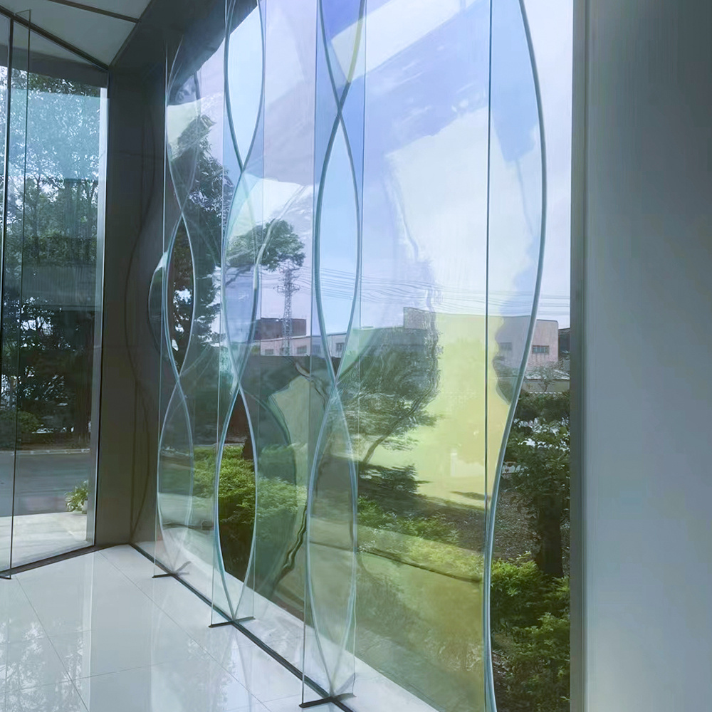 professional building glass factory supply clear CURVED TEMPERED GLASS