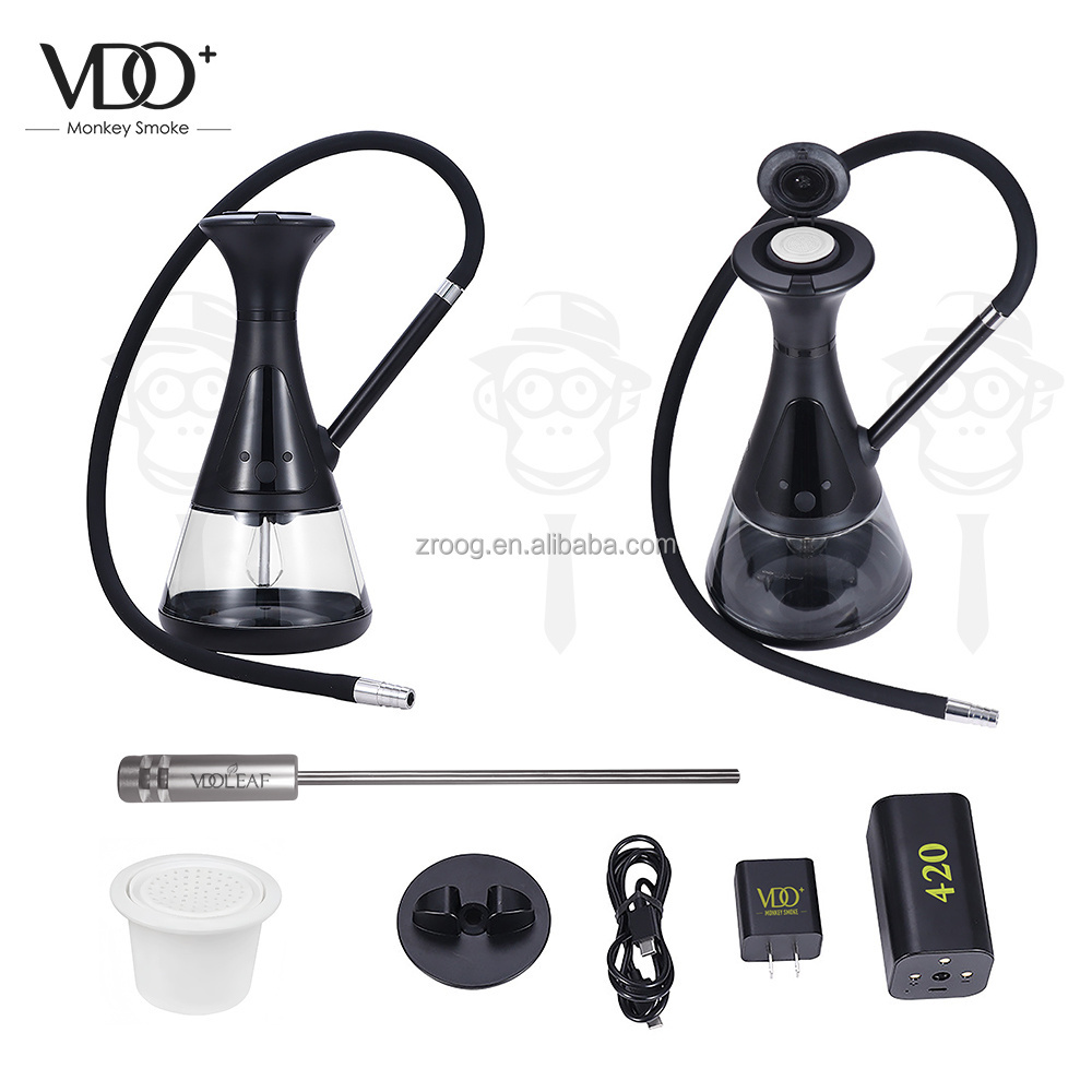 New Arrivals Electric Shisha Charcoal Free Hookah Revolutionary Travel Bundle Shisha Electric Hookah Water