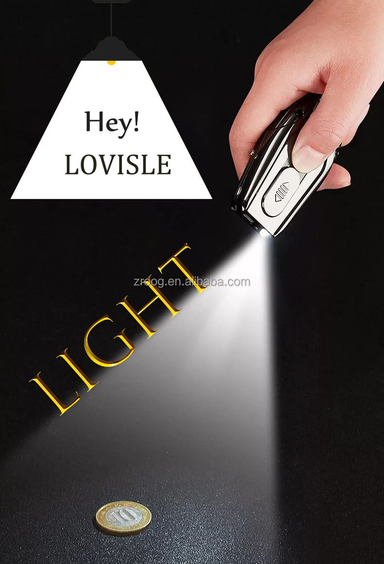 Lovisle Tech Multi-Function Keychain with Metal Rechargeable Lighter Suitable As Gift Ideas and Emergency Rescue Equipment