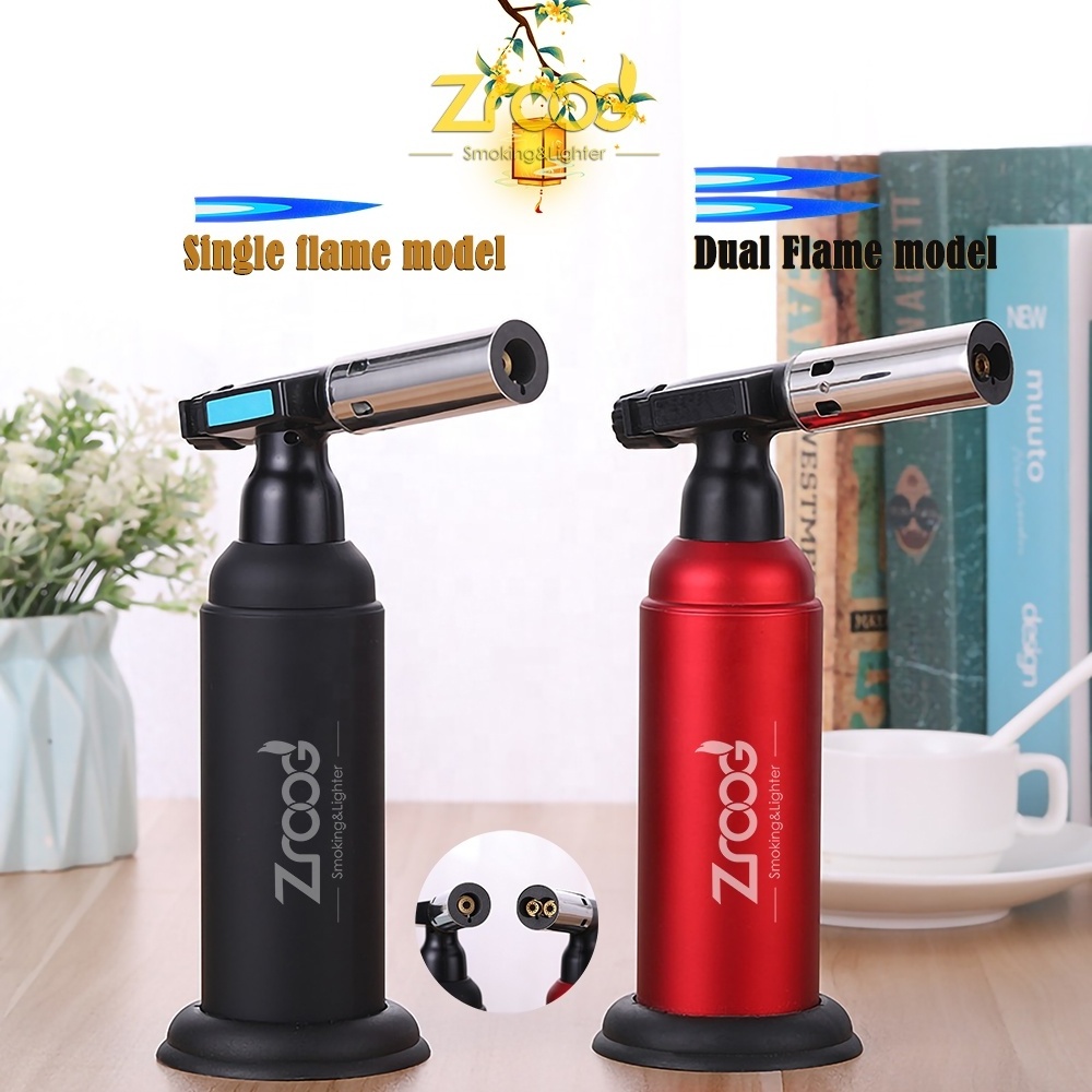 Fire Direct Torch Kitchen Outdoor Lighter Portable Pen Gas Lighter Blue Flame Refillable Jet Torch Lighter